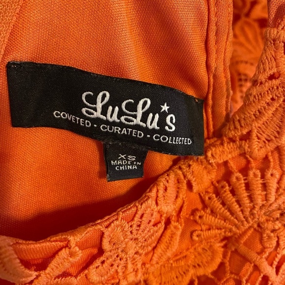 LU LU’S crochet dress. XS sleeveless - Picture 11 of 11